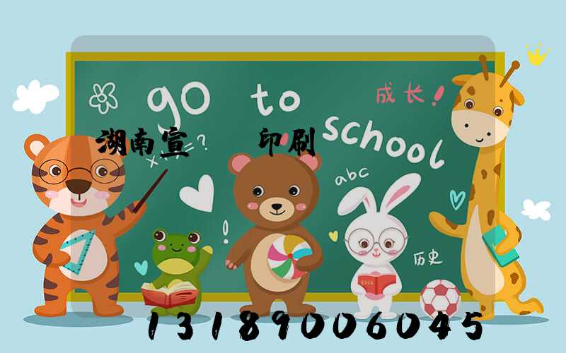 湖南宣傳冊印刷設(shè)計